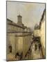 Church of Notre Dame De Lorette and the Rue Flechier, Paris-Antoine Vollon-Mounted Art Print