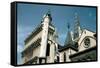 Church of Notre Dame, Dijon, Burgundy, France-Peter Thompson-Framed Stretched Canvas