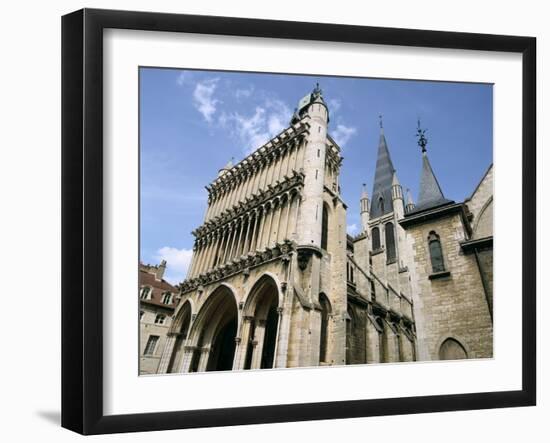 Church of Notre Dame, Dijon, Burgundy, France-Peter Thompson-Framed Premium Photographic Print