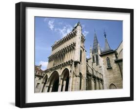 Church of Notre Dame, Dijon, Burgundy, France-Peter Thompson-Framed Premium Photographic Print