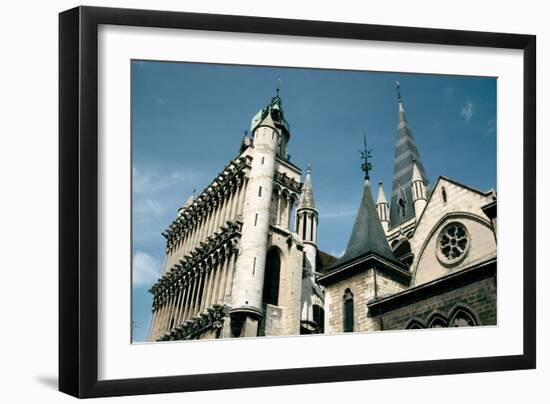 Church of Notre Dame, Dijon, Burgundy, France-Peter Thompson-Framed Photographic Print