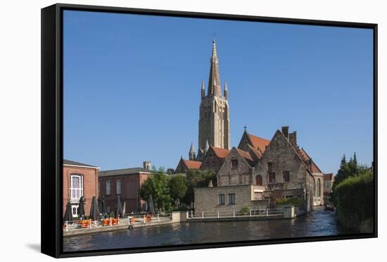 Church of Our Lady, and Seminary, Bruges, Belgium, Europe-James Emmerson-Framed Stretched Canvas