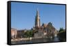 Church of Our Lady, and Seminary, Bruges, Belgium, Europe-James Emmerson-Framed Stretched Canvas