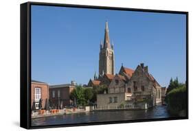 Church of Our Lady, and Seminary, Bruges, Belgium, Europe-James Emmerson-Framed Stretched Canvas
