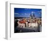 Church of our Lady at Tyn, Old Town Square, Prague, Central Bohemia, Czech Republic-null-Framed Art Print