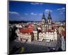 Church of our Lady at Tyn, Old Town Square, Prague, Central Bohemia, Czech Republic-null-Mounted Art Print