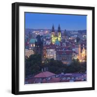 Church of Our Lady before Tyn and Old Town, Prague, Czech Republic-Jon Arnold-Framed Photographic Print