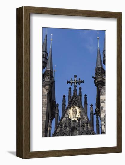 Church of Our Lady before Tyn, Old Town Square, Old Town, Prague, Czech Republic, Europe-Martin Child-Framed Photographic Print