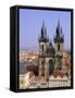 Church of Our Lady Before Tyn, Old Town Square, Prague, Czech Republic, Europe-Neale Clarke-Framed Stretched Canvas