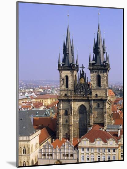 Church of Our Lady Before Tyn, Old Town Square, Prague, Czech Republic, Europe-Neale Clarke-Mounted Photographic Print