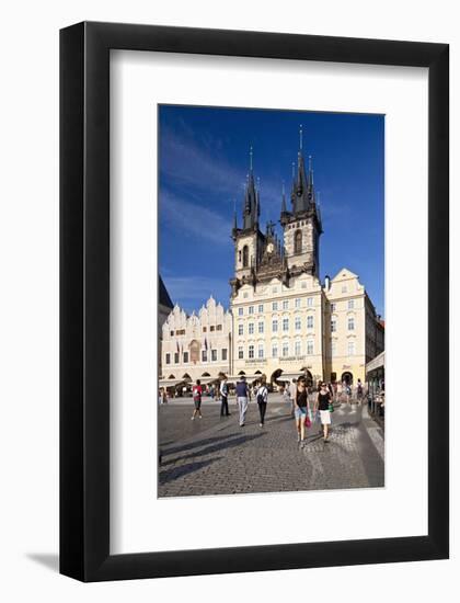Church of Our Lady Before Tyn on Old Town Square in Prague, Central Bohemia, Czech Republic-null-Framed Art Print