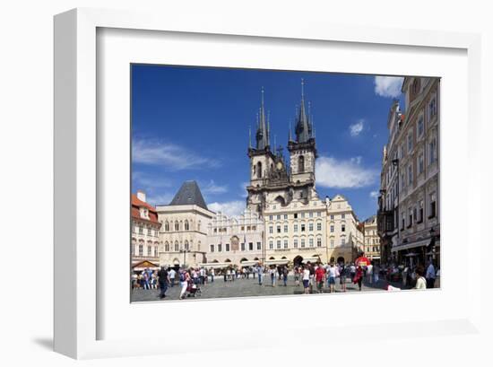 Church of Our Lady Before Tyn on Old Town Square in Prague, Central Bohemia, Czech Republic-null-Framed Art Print