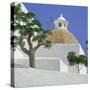 Church of Our Lady of Jesus, Santa Eulalia, Balearic Islands, Spain, Europe-G Richardson-Stretched Canvas
