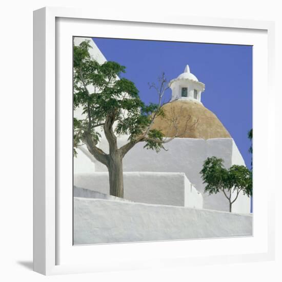 Church of Our Lady of Jesus, Santa Eulalia, Balearic Islands, Spain, Europe-G Richardson-Framed Photographic Print