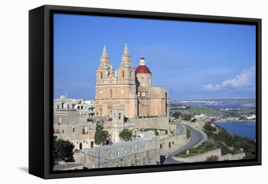 Church of Our Lady of Mellieha, Malta-Vivienne Sharp-Framed Stretched Canvas