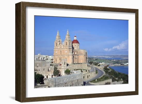 Church of Our Lady of Mellieha, Malta-Vivienne Sharp-Framed Photographic Print