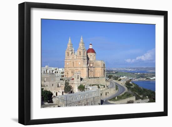 Church of Our Lady of Mellieha, Malta-Vivienne Sharp-Framed Photographic Print