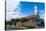 Church of Our Lady of Sorrows, UNESCO World Heritage Site, Dalcahue, Chiloe, Chile, South America-Michael Runkel-Stretched Canvas