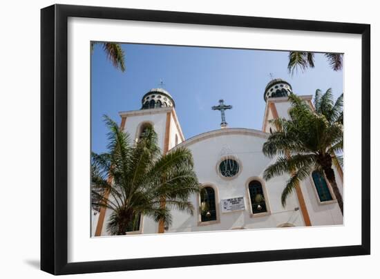 Church of Our Lady of the Remedies, Luanda, Angola-Alida Latham-Framed Photographic Print