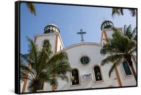 Church of Our Lady of the Remedies, Luanda, Angola-Alida Latham-Framed Stretched Canvas