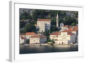 Church of Our Lady of the Rosary and a Waterside Restaurant Lit by Evening Light-Eleanor Scriven-Framed Photographic Print