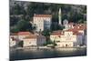 Church of Our Lady of the Rosary and a Waterside Restaurant Lit by Evening Light-Eleanor Scriven-Mounted Photographic Print