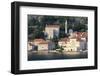 Church of Our Lady of the Rosary and a Waterside Restaurant Lit by Evening Light-Eleanor Scriven-Framed Photographic Print