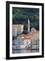 Church of Our Lady of the Rosary Lit by Early Morning Light, Perast, Bay of Kotor-Eleanor Scriven-Framed Photographic Print