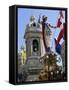 Church of Our Lady of Victories During Celebrations for Victory Day on 8th September, Senglea, Malt-Stuart Black-Framed Stretched Canvas