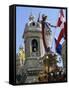 Church of Our Lady of Victories During Celebrations for Victory Day on 8th September, Senglea, Malt-Stuart Black-Framed Stretched Canvas