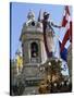 Church of Our Lady of Victories During Celebrations for Victory Day on 8th September, Senglea, Malt-Stuart Black-Stretched Canvas