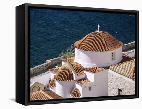 Church of Panagia Hrysaphitissa, Monemvasia, Lakonia, Peloponnese, Greece-G Richardson-Framed Stretched Canvas