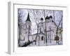 Church of Podkopaev, Moscow, Ruusia-Demetrio Carrasco-Framed Photographic Print