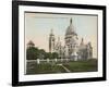 Church of Sacre Coeur, Designed by Architects Abadie and Magne-null-Framed Photographic Print