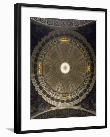 Church of Saint John, Interior of Dome, Macerata, Marches, Italy-null-Framed Giclee Print