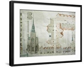 Church of Saint-Maclou in Rouen, 1525-Jacques Le Lieur-Framed Giclee Print