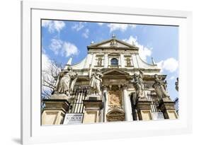 Church of Saints Peter and Paul in Old Town District-Jorg Hackemann-Framed Photographic Print