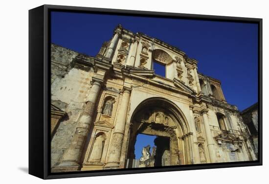 Church of San Augustin in Antigua-Robert Francis-Framed Stretched Canvas