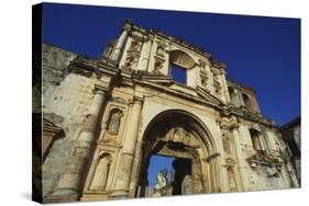 Church of San Augustin in Antigua-Robert Francis-Stretched Canvas
