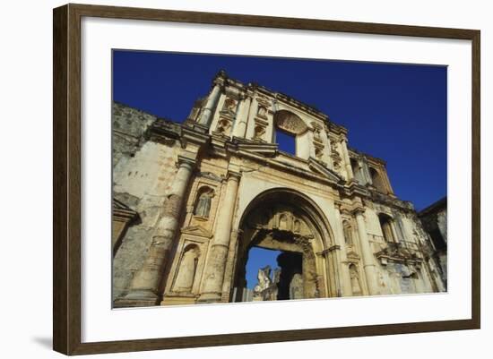 Church of San Augustin in Antigua-Robert Francis-Framed Photographic Print