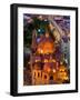 Church of San Diego and Jardin de la Union at Night, Guanajuato, Mexico-Julie Eggers-Framed Photographic Print