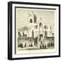 Church of San Francisco at Arequipa-Édouard Riou-Framed Giclee Print