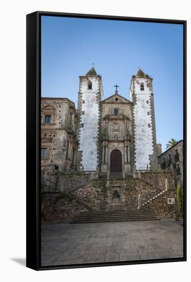 Church of San Francisco Javier, Caceres, Extremadura, Spain, Europe-Michael Snell-Framed Stretched Canvas