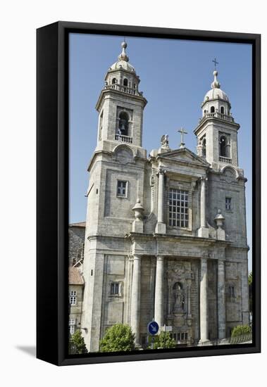 Church of San Francisco, Old Townsantiago De Compostela, Galicia, Spain, Europe-Matt Frost-Framed Stretched Canvas