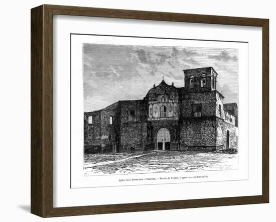 Church of San Francisco, Panama, Central America, 19th Century-Taylor-Framed Giclee Print