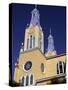 Church of San Francisco, Santiago, Chile-John Warburton-lee-Stretched Canvas