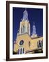 Church of San Francisco, Santiago, Chile-John Warburton-lee-Framed Photographic Print