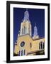 Church of San Francisco, Santiago, Chile-John Warburton-lee-Framed Photographic Print
