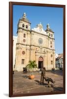 Church of San Pedro, UNESCO World Heritage Site, Cartagena, Colombia, South America-Michael Runkel-Framed Photographic Print