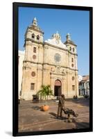 Church of San Pedro, UNESCO World Heritage Site, Cartagena, Colombia, South America-Michael Runkel-Framed Photographic Print